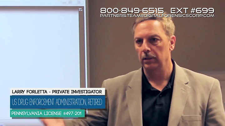 Digital Forensics Corp. P.I. Partner Larry Forletta Testimony
