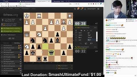 Andrew Tang vs. Magnus Carlsen - 5 Bullet Games