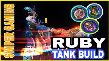 TANK BUILD RUBY | OFFLANER |  RUBY GAME PLAY | SWIPER GAMING | ARWIN CHANNEL