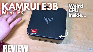 REVIEW: KAMRUI E3B Mini PC - Unexpected CPU Processor Originally for Edge Computing AMD Ryzen V2748