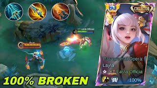 NEW META‼️ GLOBAL LAYLA BEST 1 HIT BUILD 2026!! (100% BROKEN) - MLBB