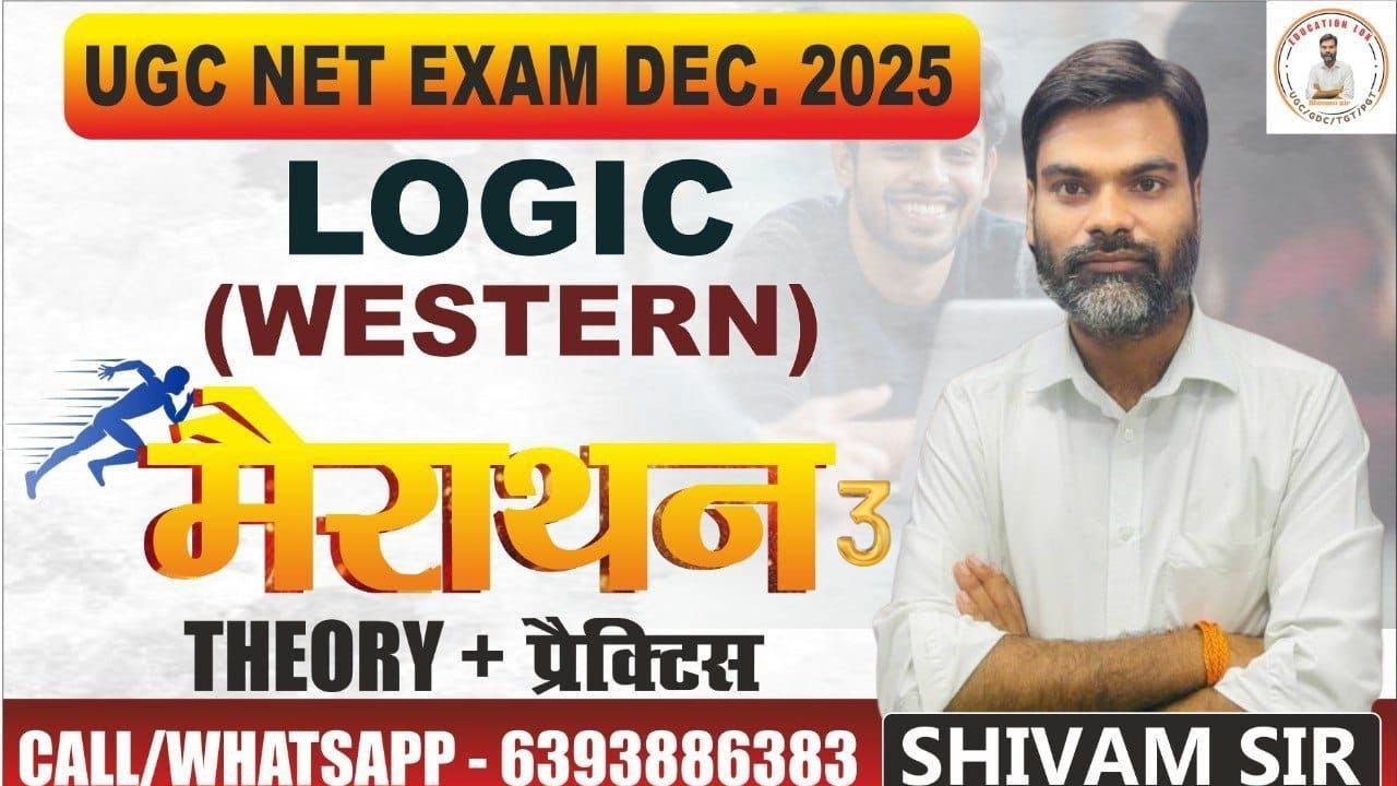 LOGICAL REASONING UGC NET Paper 1  Marathon 3 | Paper 1 Most Imp  | UGC NET Paper 1 BY SHIVAM SIR