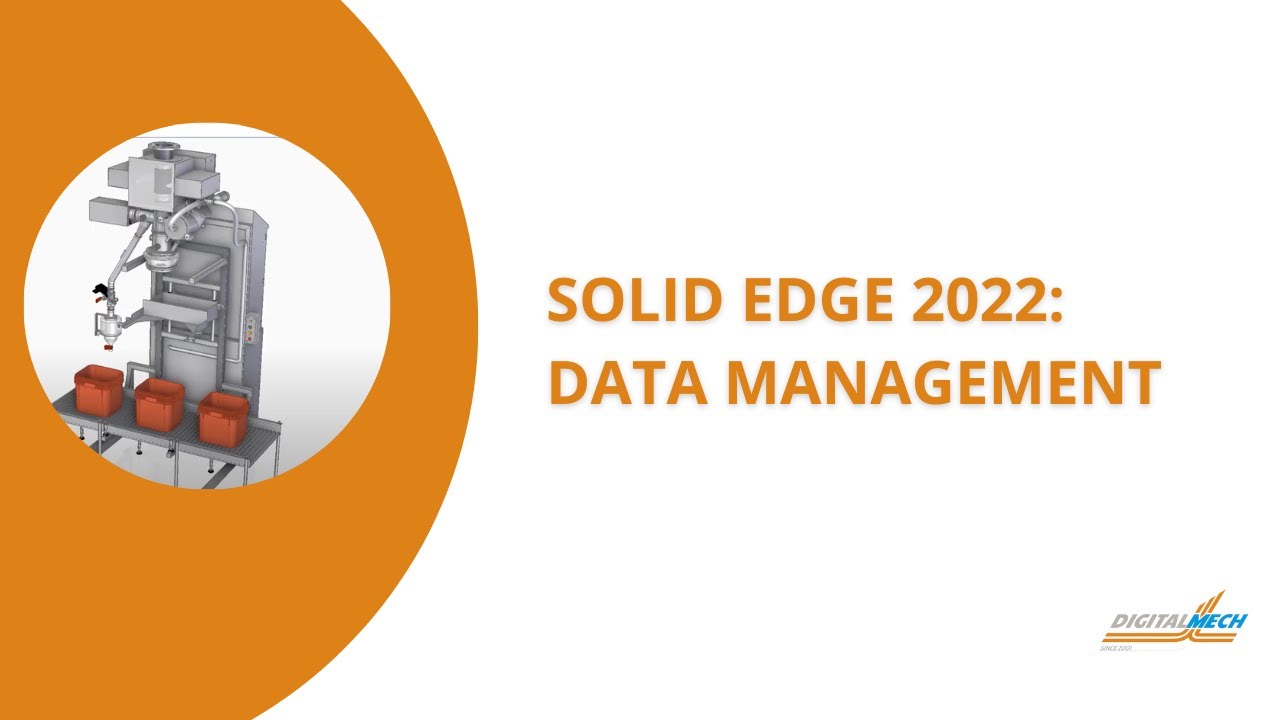 Solid Edge 2022: Data Management - YouTube