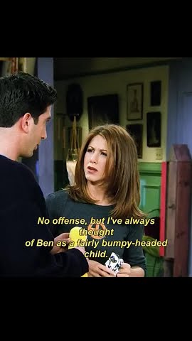 Pt:43 Monica bang Ben's head πππ€£ #friends #monicageller