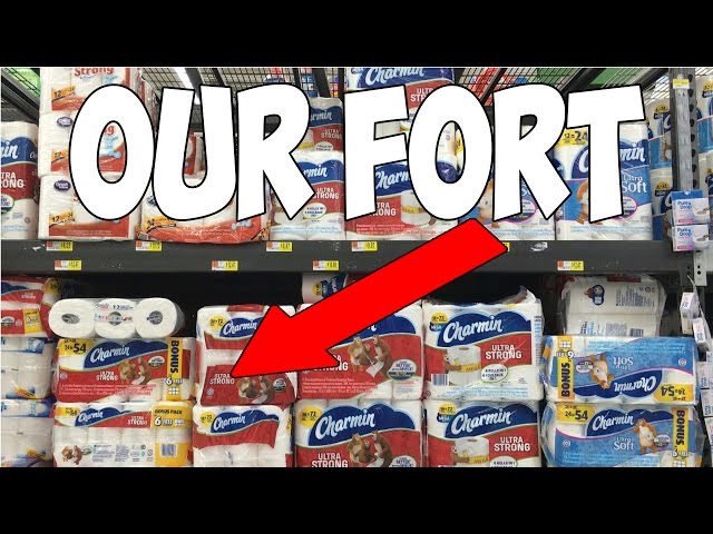 BEST WALMART TOILET PAPER FORT