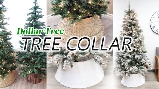CHRISTMAS TREE COLLAR DIY / $1 Laundry Basket Christmas DIY/ Dollar Tree DIY Wealth