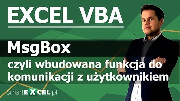Funkcja MsgBox w Excel VBA