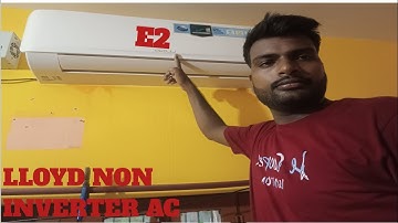 Lloyd non inverter AC 🤔🤔E2 error code #Lloyd check the room sensor replace the room sensor #viral