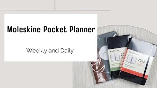 Moleskine Pocket Daily and Weekly Planner TN - Flip Through and Setup
