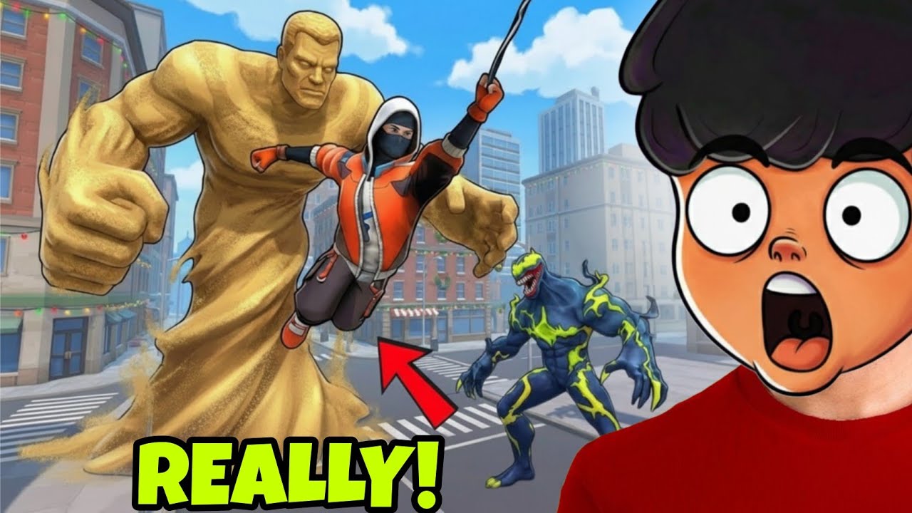 I Played Funny Spiderman Games in Playstore