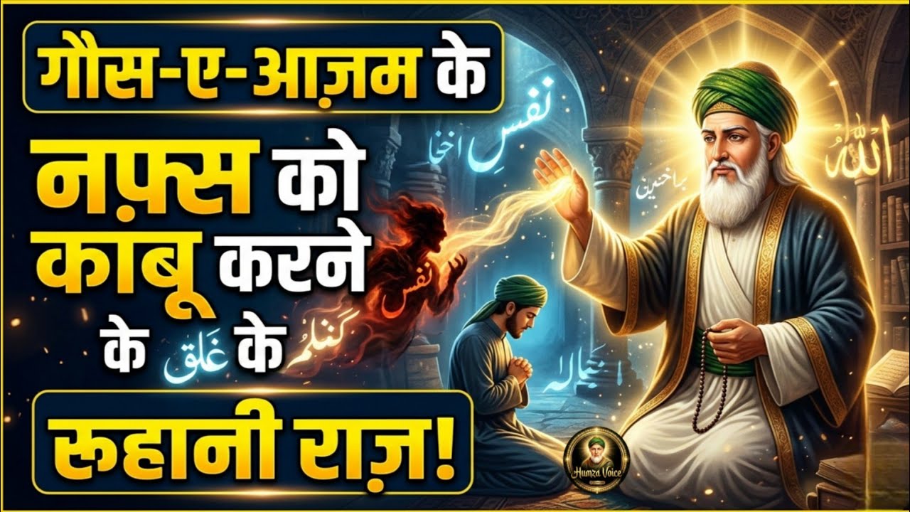 Ghaus-e-Azam Ka Nafs Par Qabu – Hairat Angeiz Roohani Asrar! | Humza Voice