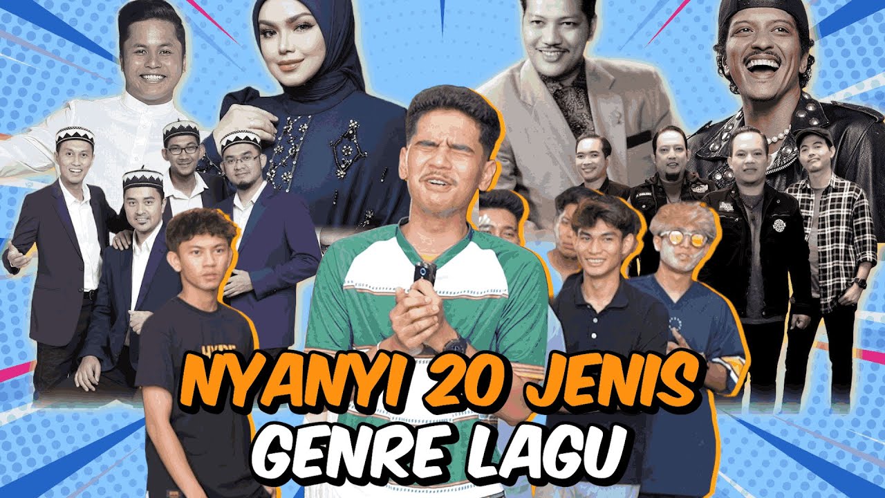 AI TEAM CHALLENGE NYANYI 20 JENIS GENRE LAGU !!!