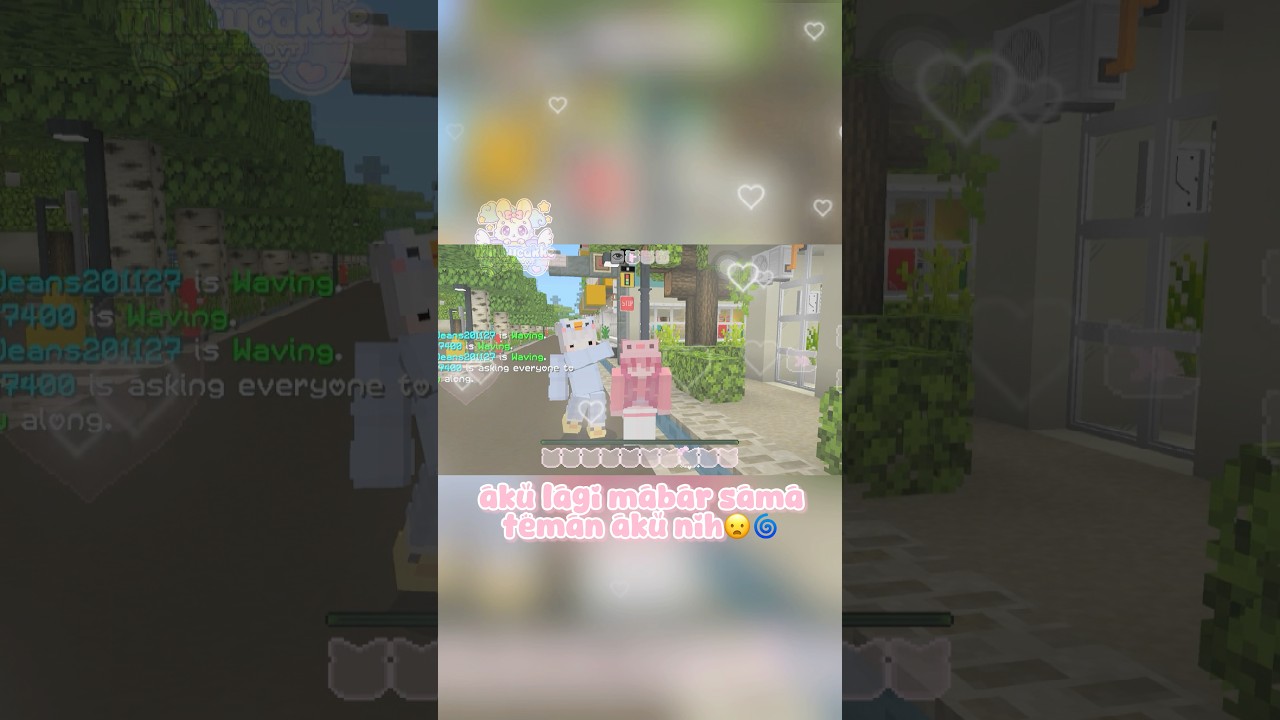 haii hai! ayok saran donk😆💕 #millkycakke #mapminecraft #kawaiiworld #minecraft #fyp #mcpe #pov