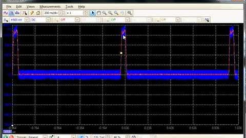 PicoScope 6: Persistence Acquisition Mode