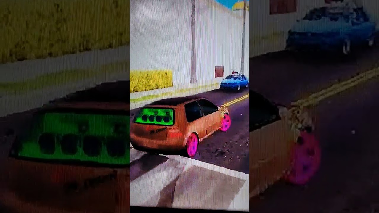 dando um role num Golf tunado com som na mala