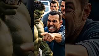 Hulk vs. Steampunk Hulk: The Ultimate Showdown 💥#hulk #marvel #avengers #shorts