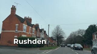 Rushden Town Drive | Real Streets & Suburbs | Northamptonshire (4K)