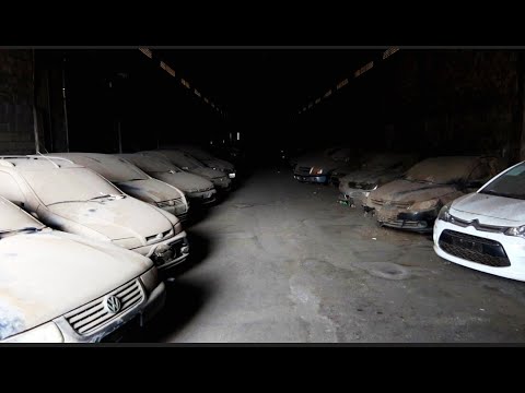 GALPÃO CHEIO DE CARROS ABANDONADOS EM SÃO PAULO *ainda é segredo*