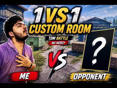 🔴 LIVE 1v1 TDM CUSTOM ROOM 😱 WINNER GETS BIG REWARD 🔥