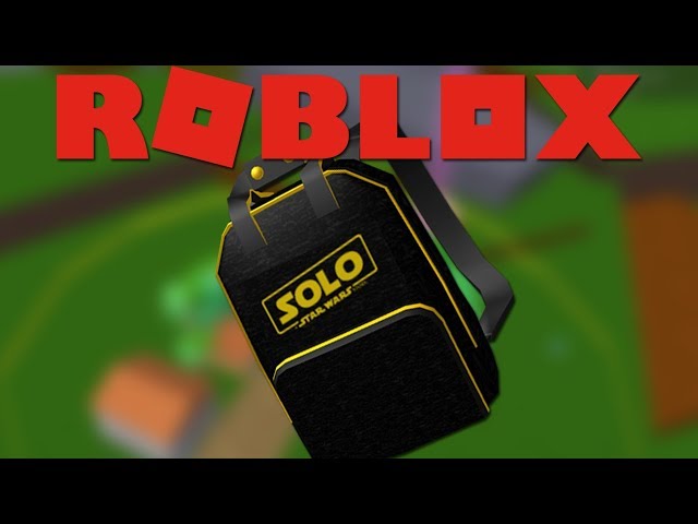 How To Get The Solo Branded Backpack In Roblox Battle Arena 2018 - jurassic park reborn broken roblox