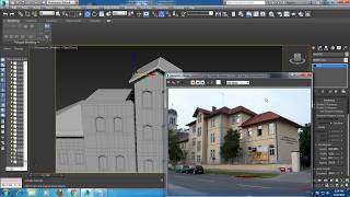 Tutorial on Modeling Texturing and Lighting an exterior in 3dsmax using Vray. ( Part 4)