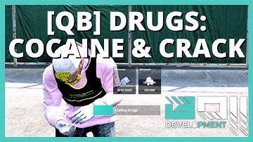 QBCore Cocaine & Crack Drug Script V1.1 | FiveM Roleplay Scripts | BOII Development