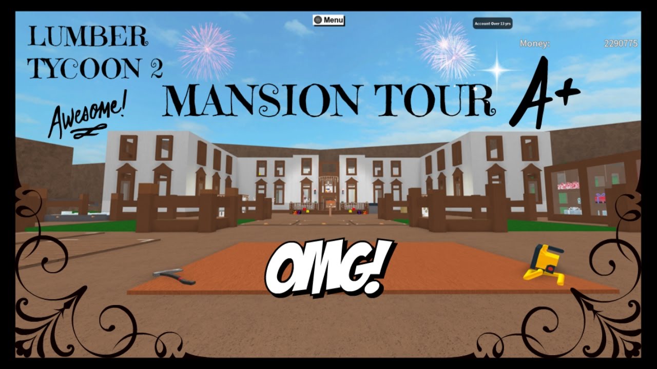 Lumber Tycoon 2 Mansion Tour Youtube - roblox lumber tycoon 2 long planking with romadz youtube