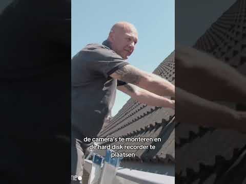 Hoe de monteur uw camera's perfect afstelt en koppelt , uitleg geeft en zorgt dat alles werkt.