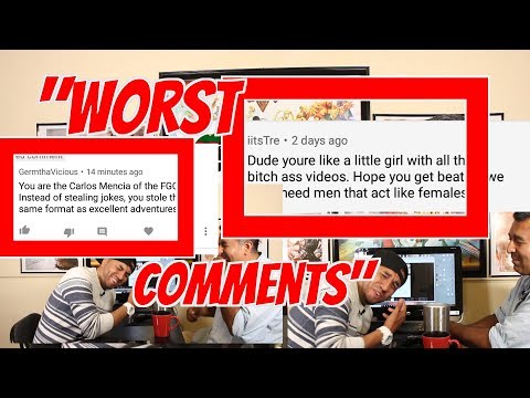 Most HATEFUL Comments!! Part 4: BUTTON CHECK
