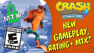 Crash Bandicoot 4: Its About Time - New Gameplay, New Features, Game Rating And Micro Transactions?