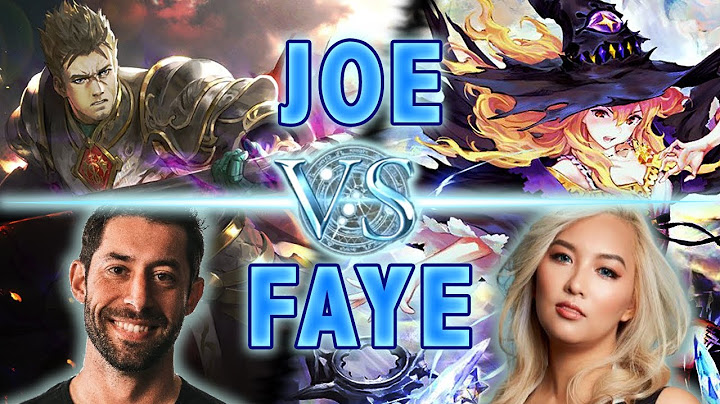 JOE ZIEJA VS. FAYE MATA IN SHADOWVERSE