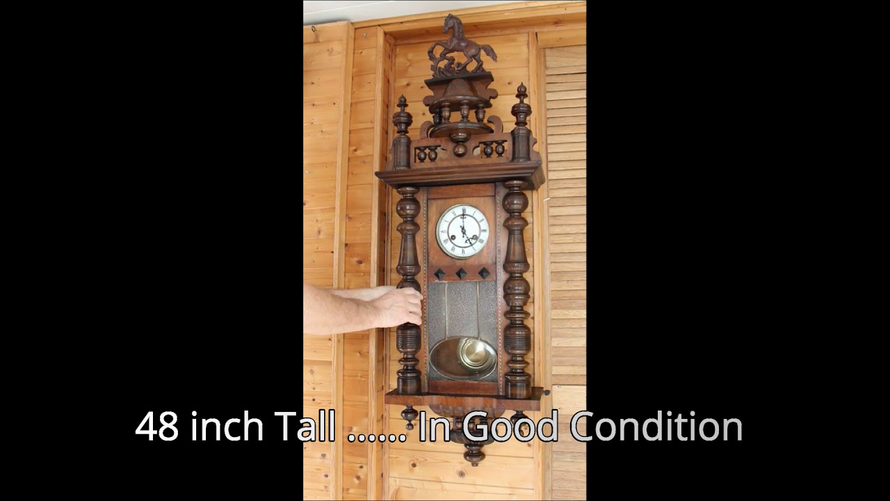 hughe junghans special model wallclock 1880