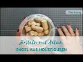 Basteln mit Action | Engel aus Holzfiguren | schnell und einfach | 3 Varianten | viele Möglichkeiten