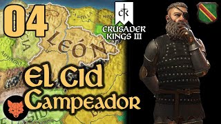 👸 Las DOS REINAS 👸 🚫 cancelado en GALICIA  ⚡️EL CID CAMPEADOR⚡️ #04 - CRUSADER KINGS 3 en español