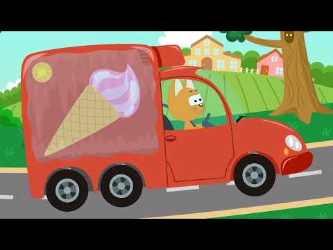 Kitten KOTÉ and the Magic Garage with Cars - REFRIGERATOR - NEW SERIES