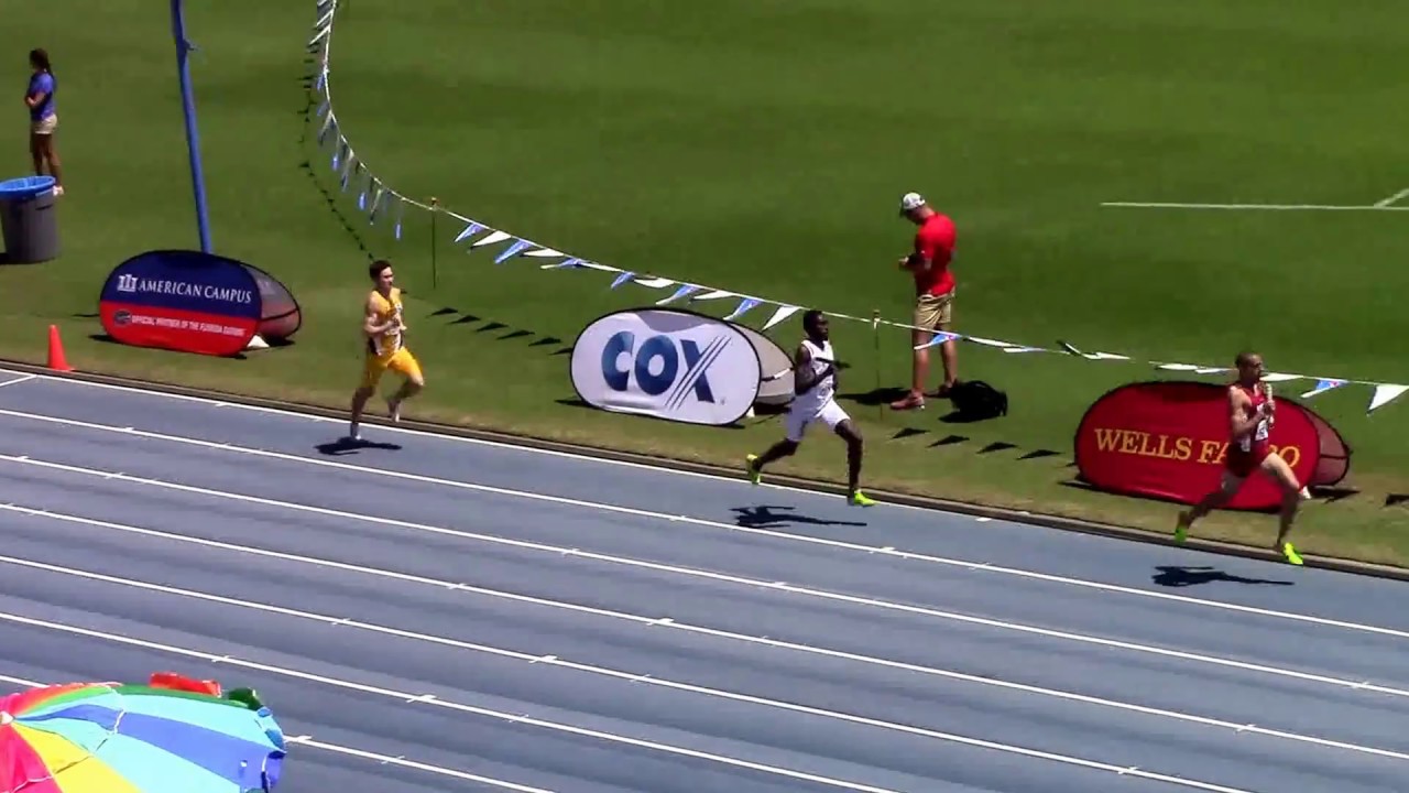 2017 Florida Relays Sprint Medley Relay Brendan Thompson, Gage Eller