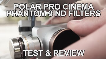 Polar Pro Cinema Phantom 3 ND Filters - Test & Review 4K