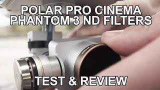 Polar Pro Cinema Phantom 3 ND Filters - Test & Review 4K Net Worth