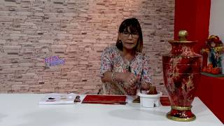 Rosita Zacarías - Bienvenidas TV en HD - Pinta un jarrón imitación mármol.