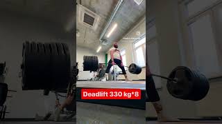 Deadlift 330 Kg*8 | B/W 96 Kg. Personal Record