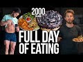 2000 Calorie Full Day of Eating! Macros: 235g Carbs, 66g Fat, 185g Protein