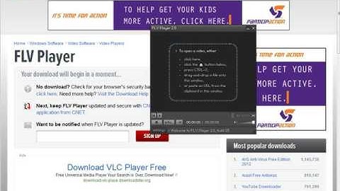 How To Play FLV Files On Your Desktop