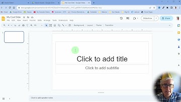Google Slides - Creating Blank Slide