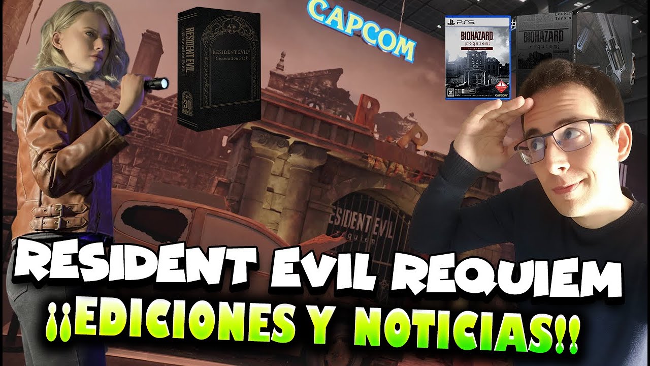 🔥RESIDENT EVIL REQUIEM 🔥¡¡Edición Coleccionista!! ¡¡Deluxe!! ¡¡Bonus por Reserva Y Grandes Noticias!