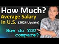 Average salary in the us  2024 update  how does your income compare