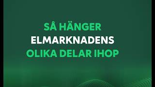 Så Hänger Elmarknadens Olika Delar Ihop