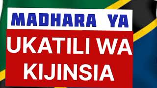 Madhara Ya Ukatili Wa Kijinsia