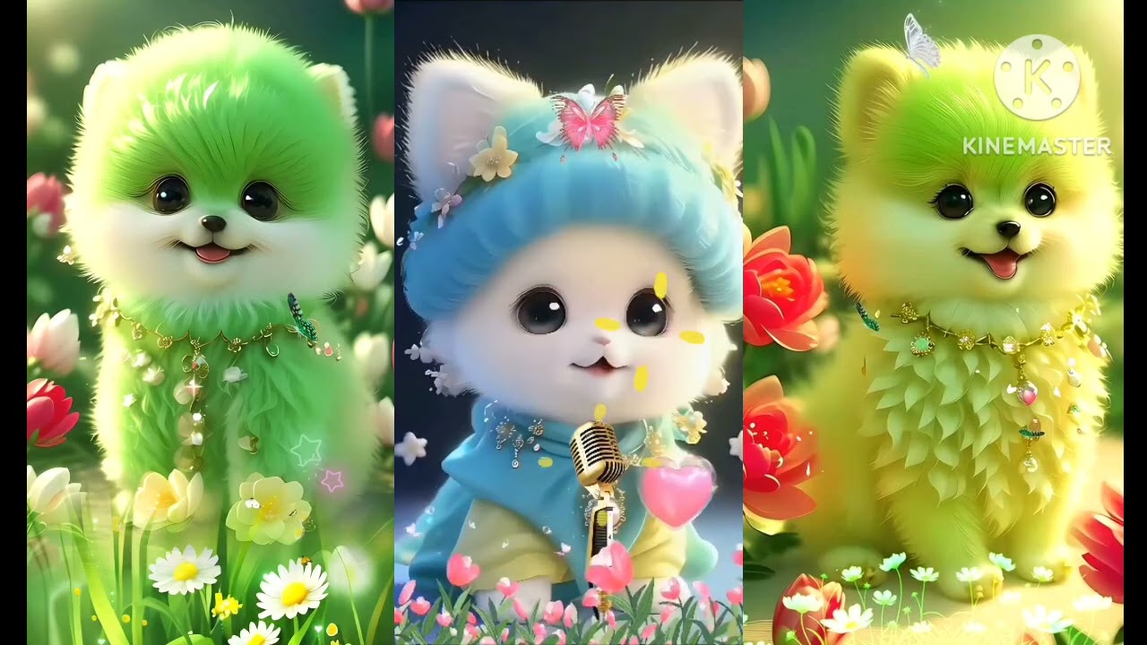 Noor wala aya hai cute cat Naat Sarif tarending video Naat 