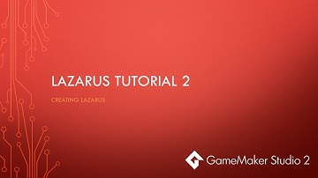 GameMaker Studio 2 Tutorial - Lazarus 2