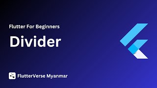 Divider [ Flutter Course for beginners to advanced ]